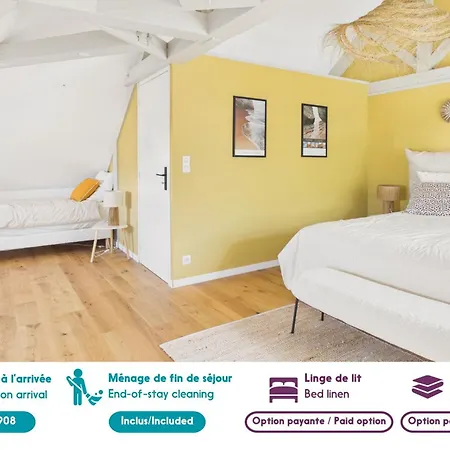 Holiday home Superbe Maison Pour 9, Jardin, A Pied Pornichet